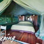 開放感ある巨大なテントでのんびり！ロッジ型テントにおすすめのタープ