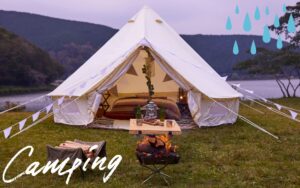 出入り口問題も解決！雨の日に使える前室付きワンポールテントの選び方