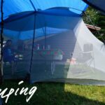 最強のキャンプ虫除け対策！メッシュのスクリーンタープがおすすめ