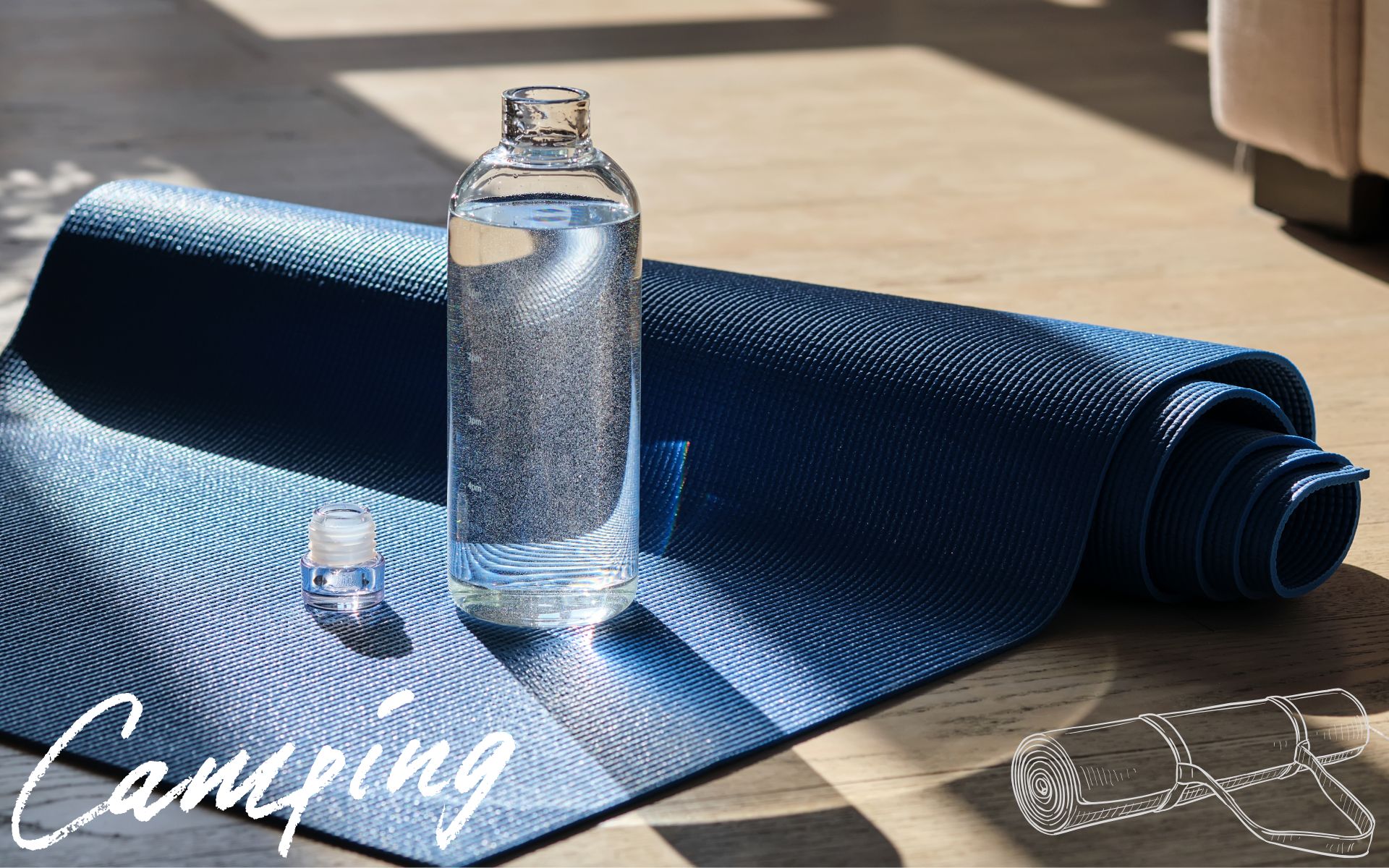 ヨガマットはキャンプでも大活躍！？寝る時の代用品としての使い方とは