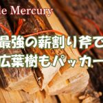 まだ薪割りは力任せ？最強の斧なら硬い広葉樹も「パッカーン」と快感の嵐